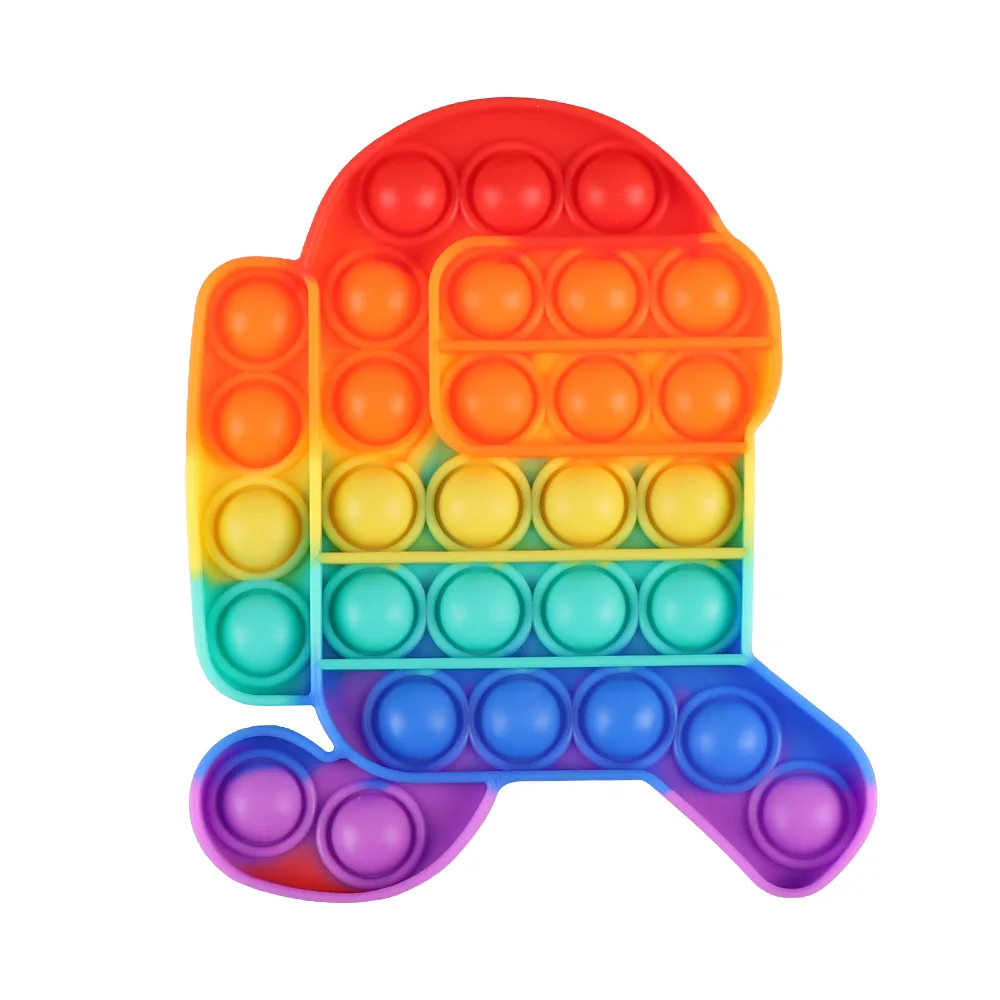 

Anti- Stress Toys Pop Bubble Among Us Pop in it Fidget Toys for Kids, Colorful