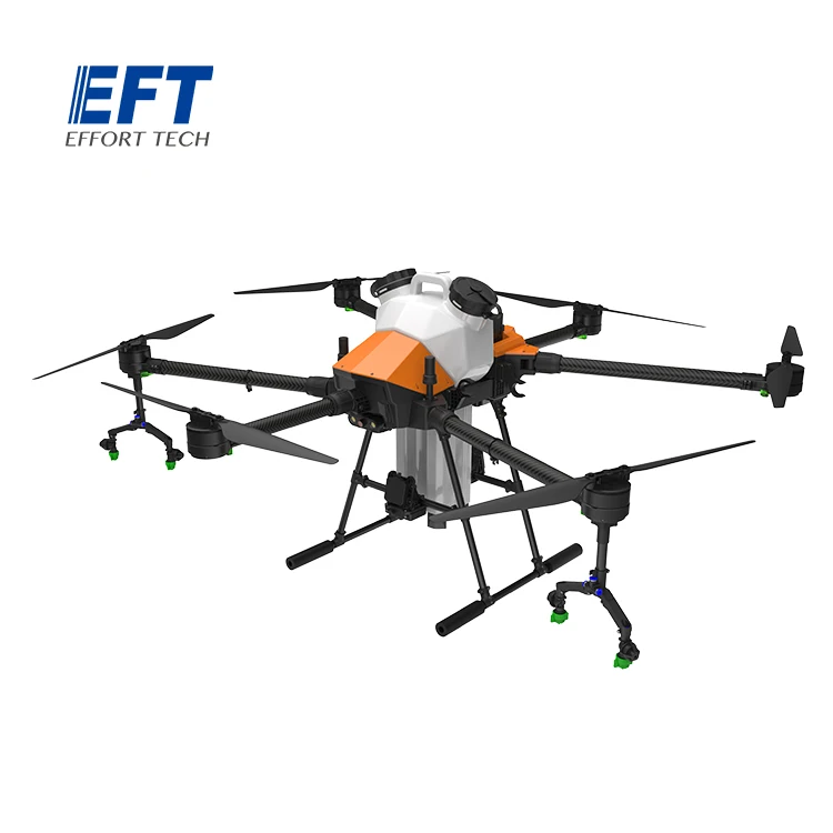 

EFT UAV 2021 big drone G616 acens payload 16kg drone 4k agriculture spray heavy lift