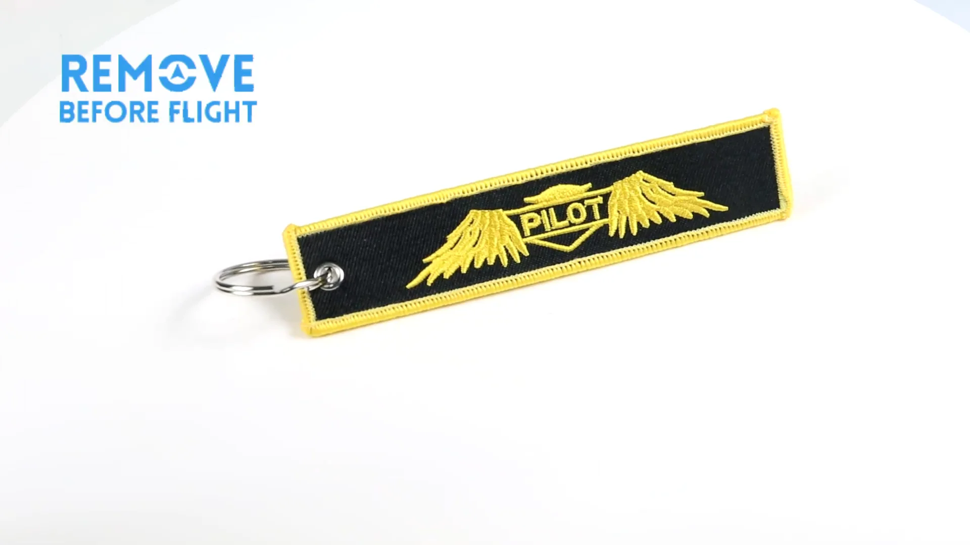 Embroidery Keychain Pilot For Wholesale Custom Pilot Keychain Buy