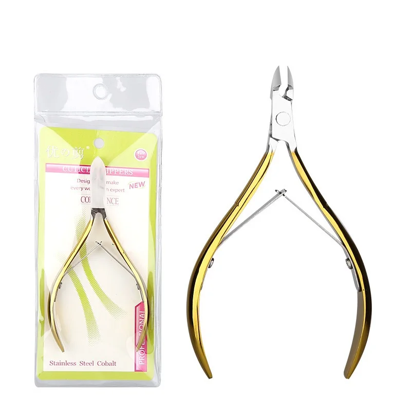 

Titanium Clipper Nail Cutter Nippers Cuticle Stainless Steel Nail Clipper Nippers D-501 Cuticle Nippers Professional