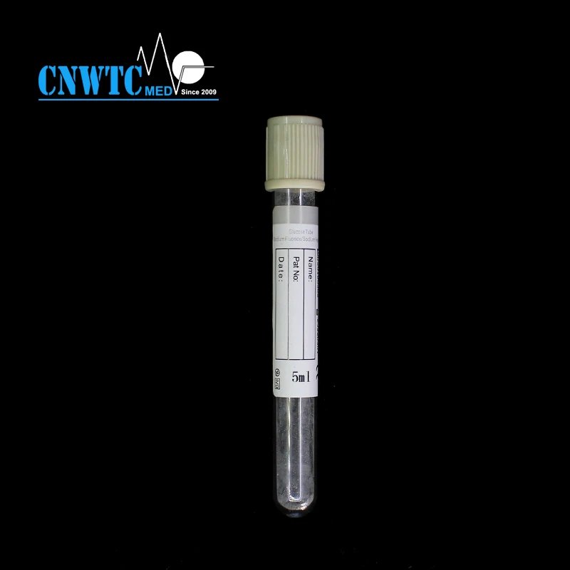 
Gray Vacuum Blood Collection Tube Glucose Tube 