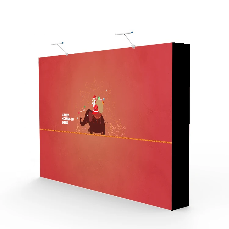 
Portable Fabric Pop up Display Stand Straight/Curved tension fabric Pop up display stand backwall 