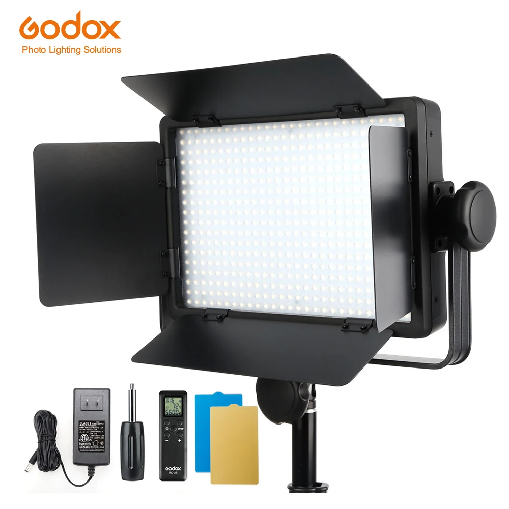 

inlighttech Godox LED500W 5600K White Bulb LED Video Light Continuous Lighting Wireless Remote Control