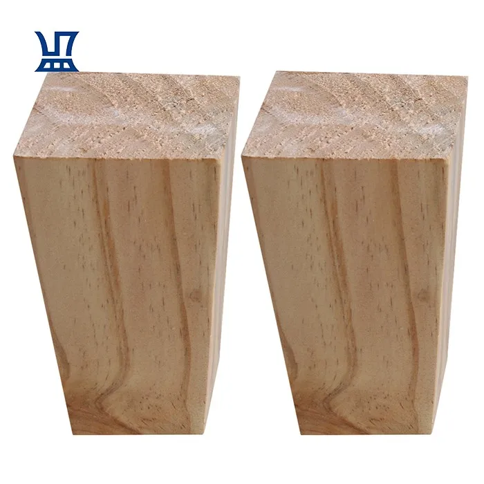 

BQLZR Free Shipping High Quality 4 Pack Square Tapered Wooden Leg Natural Solid Pine Wood Furniture Legs, Natural color