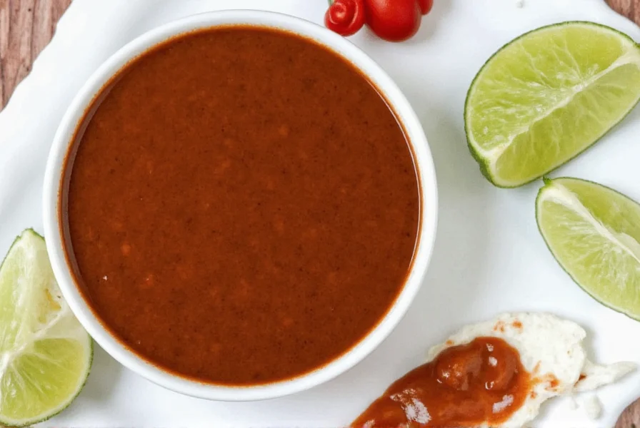 Chipotle Sauce Drizzled on Tacos
