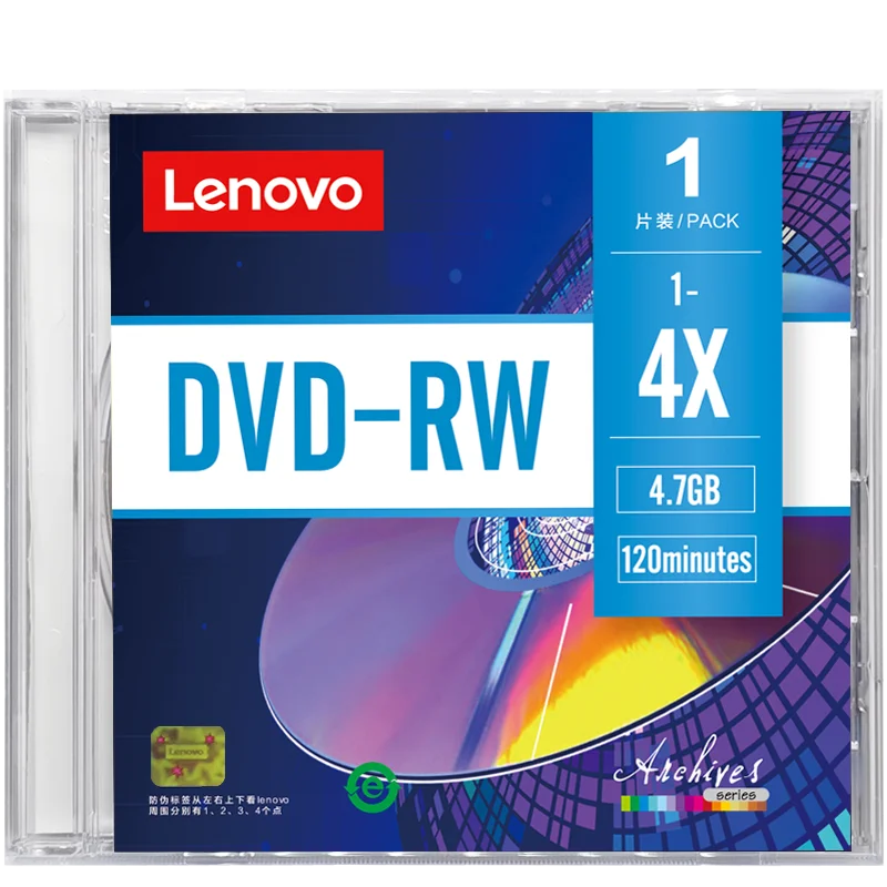 

China wholesale Blank music discs 4x 4.7 GB DVD-RW Rewritable empty dvd disc for Lenovo