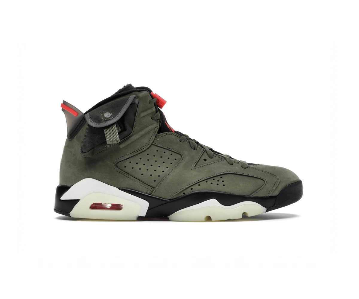 

Nike Air Jordan 6 Retro Travis Scott men women sneakers fashion casual sports shoes basketball shoes