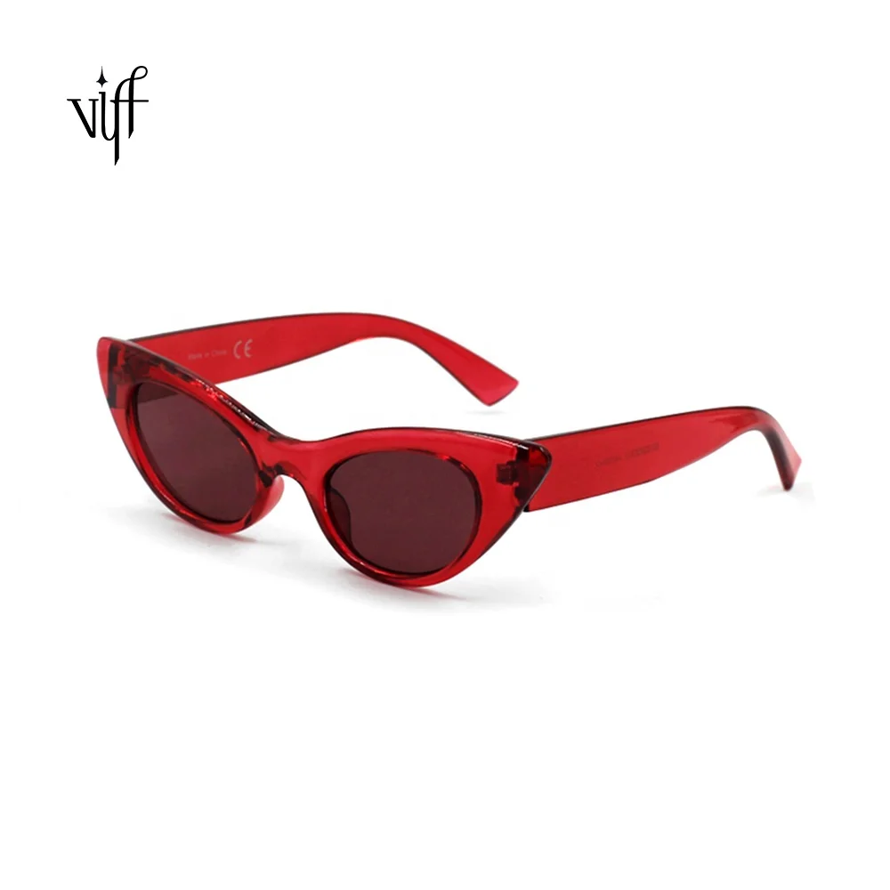 

Girl Sunglasses HP18246 Plastic Frame Cateye High Quality Ladies Sunglasses