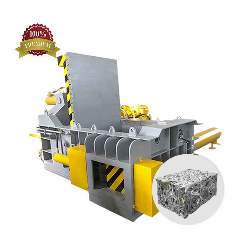 
Hot sale scrap metal aluminum cans compactor hydraulic baling press 