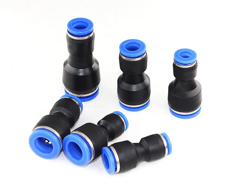 

Reducing pipe connector Pneumatic quick coupling Push tube Plastic air hose One touch connector Reducing pneumatic connection