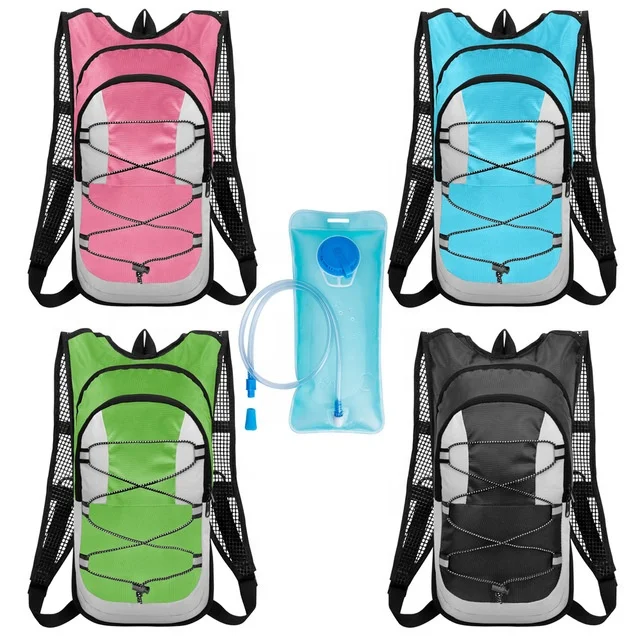 

wholesale Cycling lightweight Running Hydration Backpack with 2L Water Bladder, Customized color