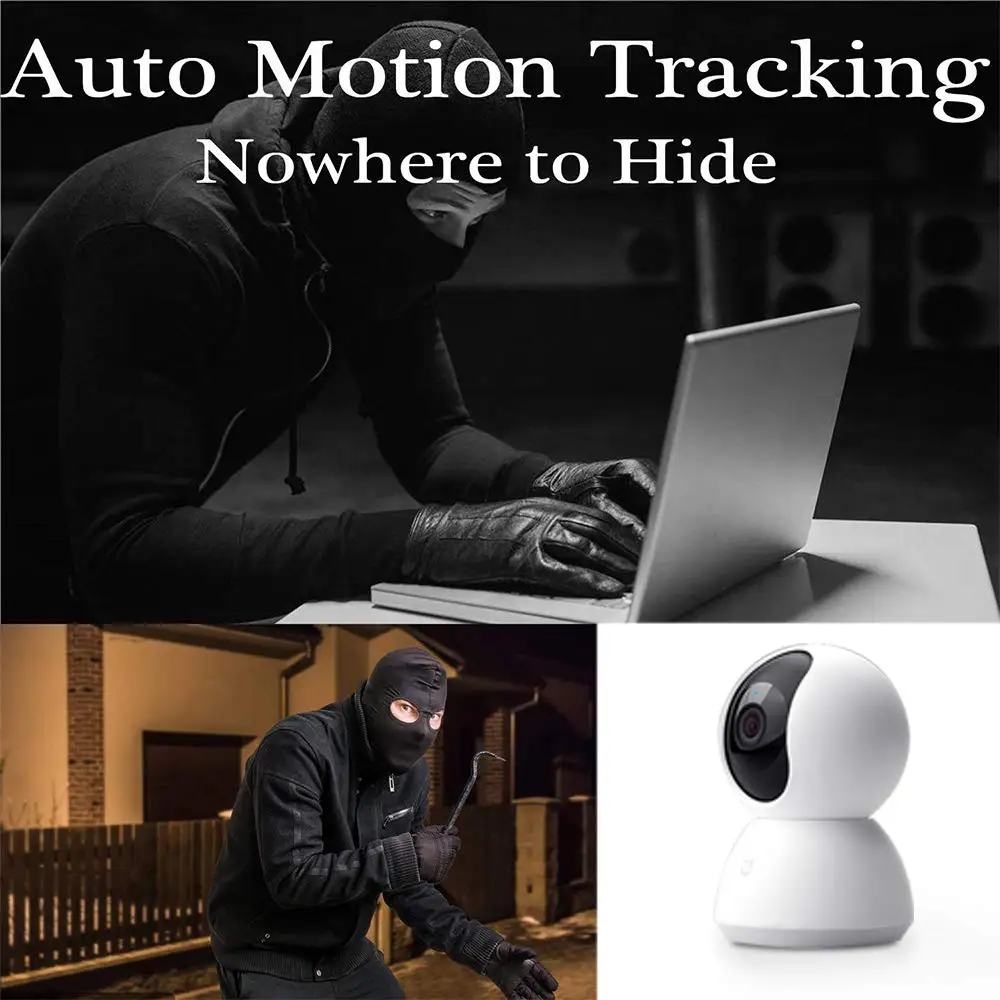 
Original Xiaomi MiJia 1080P 360 Degrees Home Panoramic WiFi IP Camera Motion Detection Night Vision Magic 4X Zoom CCTV 