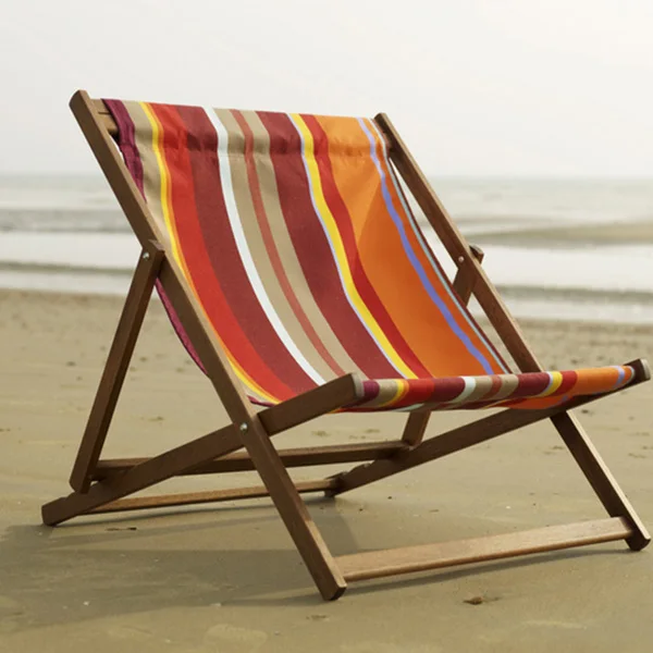 工厂热卖木制折叠双沙滩椅