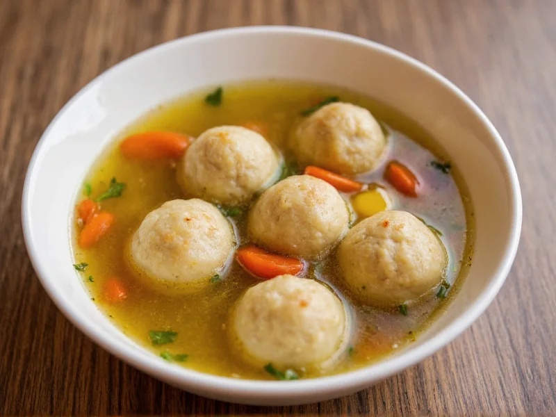 Matzah Ball Soup: History, Recipe & Cultural Significance