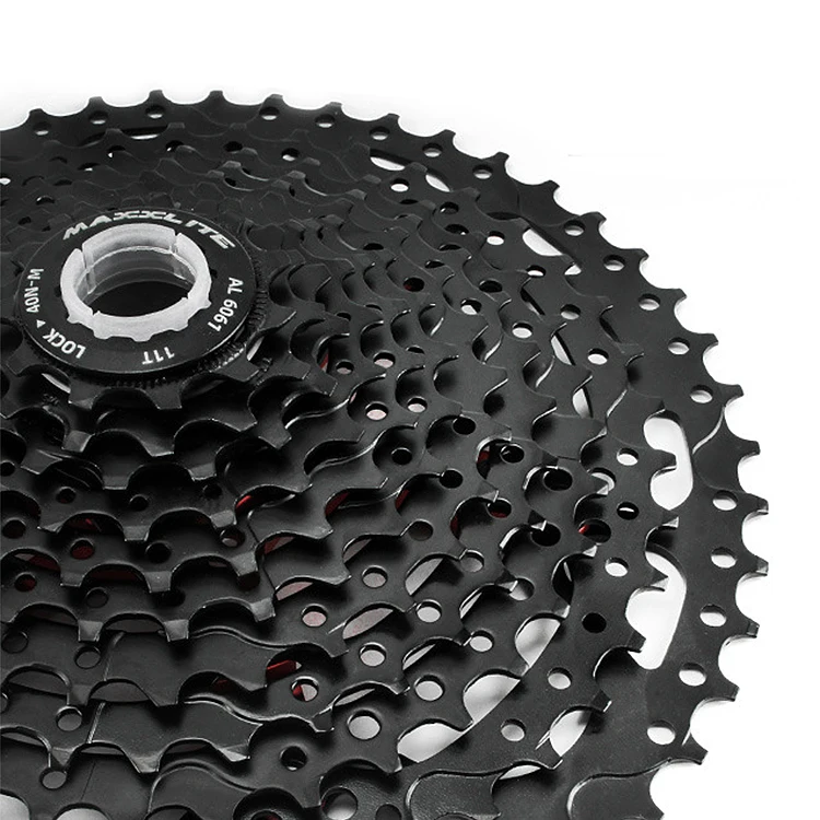 

Black 8 9 10 11 12 Speed 11-40 42 46 50T Bicycle Cassette Flywheel for HG Hubs M8100