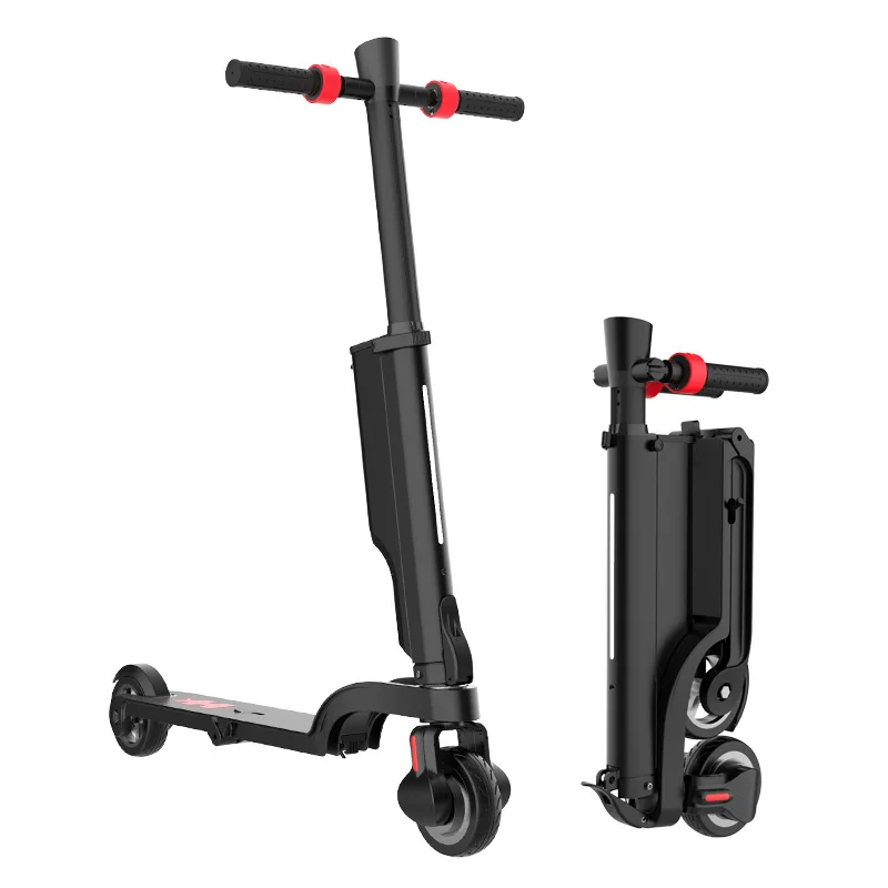 

25V Electric Kick Scooter with two 5.5 inch Wheels and the Smallest Folding size / Removable Battery