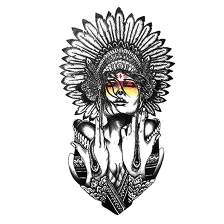 

Hottest High Quality New Women Men Waterproof Temporary Tattoo Sticker, Cmyk