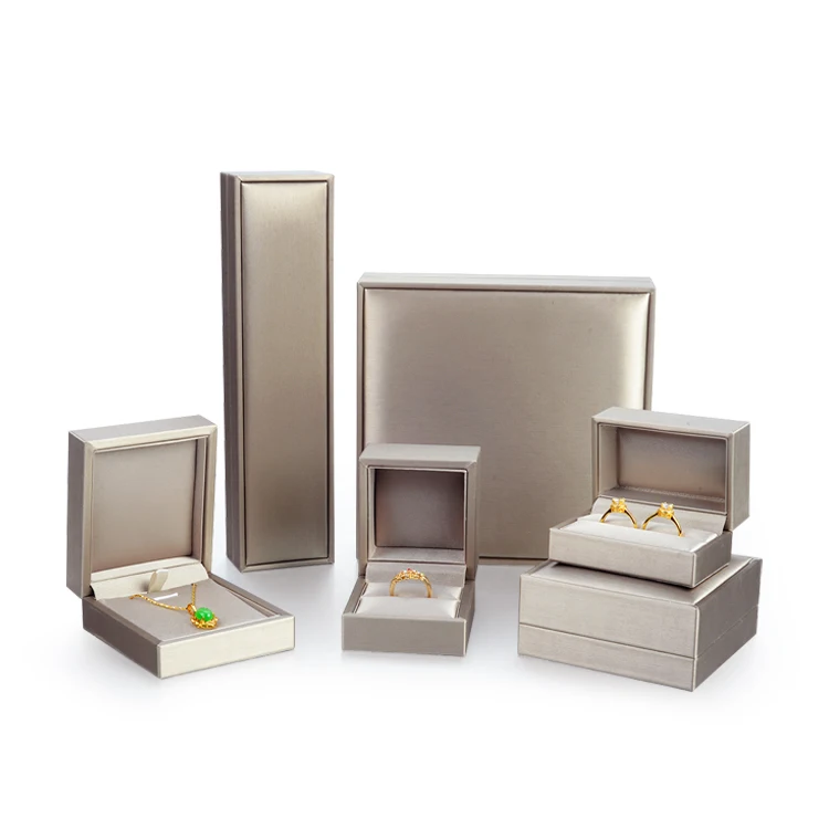 

Custom Jewelry Double Ring Box Luxury Earring Packaging Box, Gold;others