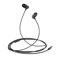 

USAMS Free Shipping Aluminum Alloy PC TPE In-ear 1.2m 3.5mm Metal Earphone Headphone with Microphone