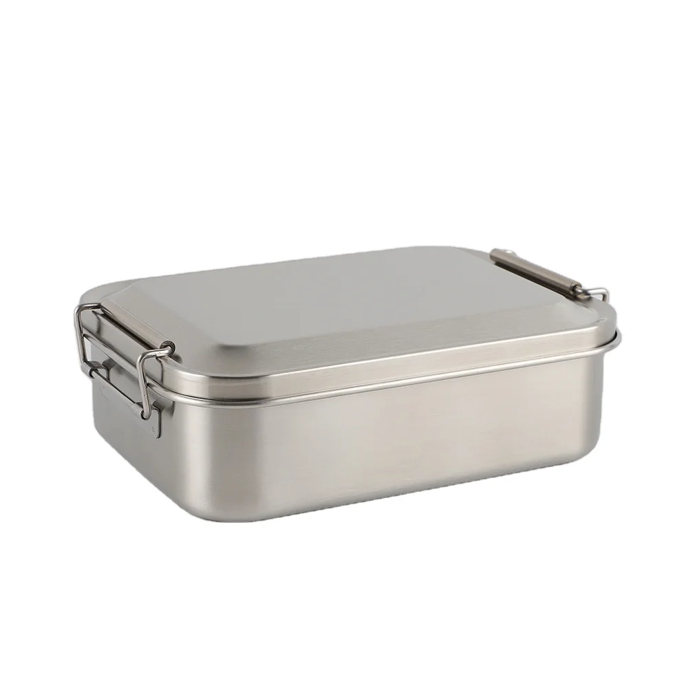 

High Quality Customized Logo 40OZ Lunch Box 304 Stainless Steel Lunch Box Suitable for School, Work, Outdoor Picnic, etc.