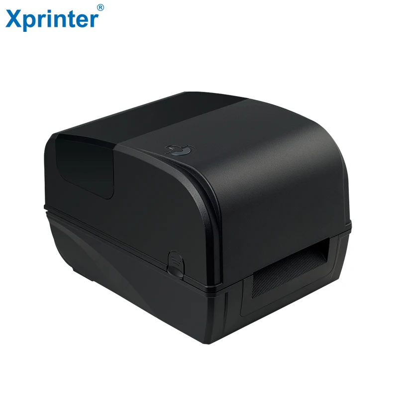 

High-quality industrial-grade desktop thermal transfer barcode label printer with usb interface, Black