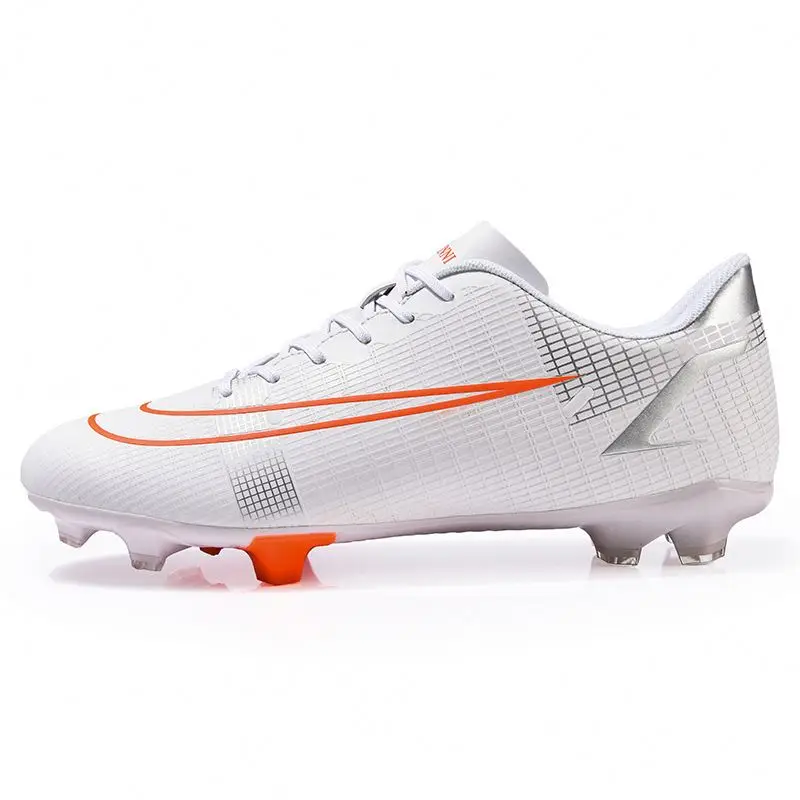 

New Style Football Shoes Men's Broken Nails Student Training Spikes Indoor And Outdoor Artificial Turf Shoes, Custom colors
