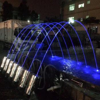 
China Manufacturer Produce Garden Pool Colorful Flow Water Fountain Laminar Jet 