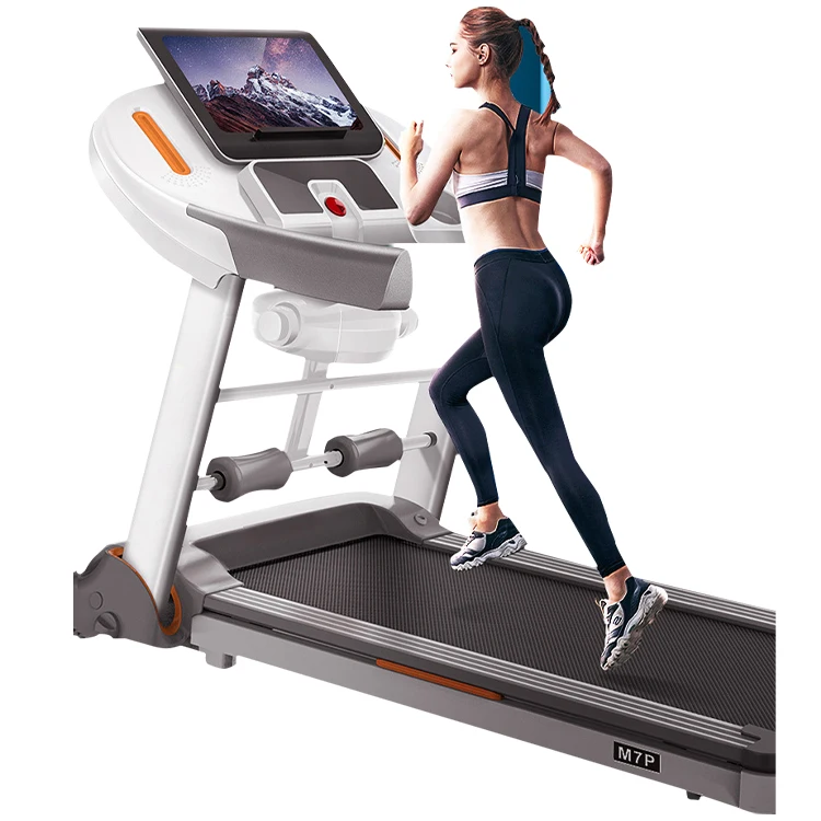

Lowest Noise Self-Unpowered Running Machine Smart Incline Vacuum Treadmill Commercial, White