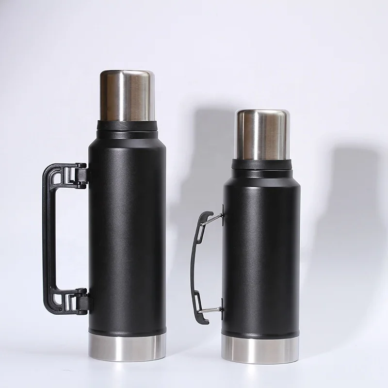 

Free shipping New Arrival 1.0L 1.4LStanley Stainless Steel Vacuum Thermos Portable Travel Kettle Flask For Camping