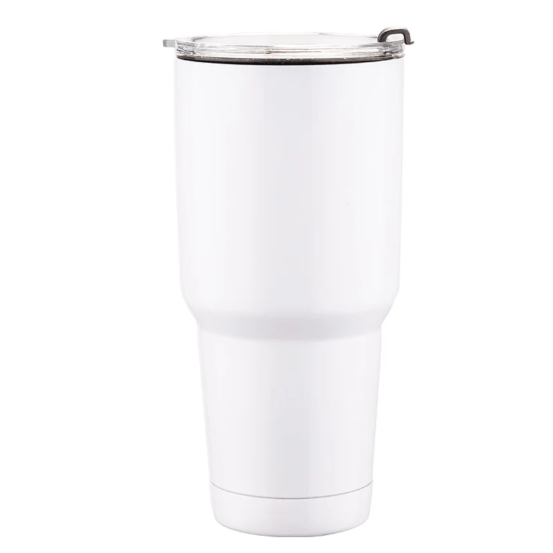 

30oz portable custom Stainless Steel sublimation blank Tumbler double wall vacuum insulated travel coffee Cup With Lid, Picture