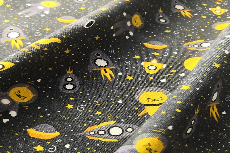 柔软触感黑色时尚定制法国100% 棉毛圈纬编服装面料