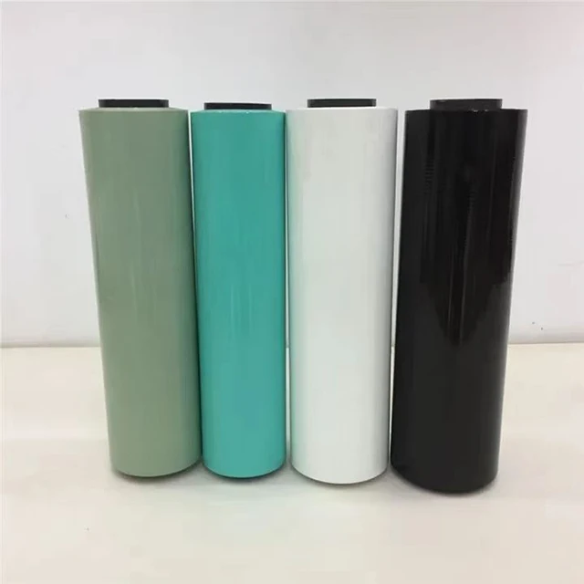 30-Inch Moisture-Proof Agricultural Silage Film Opaque 75cm*1500m*25um LLDPE Wrapping Hay Bale Silage Grass Other Agricultural