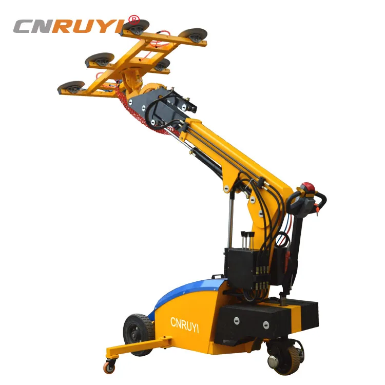 
CE approved glass moving trolley glass lifter robot 