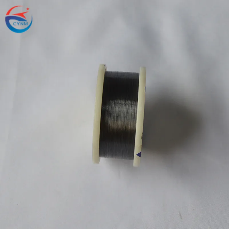 
50 micron Spiral tungsten filaments used in halogen lamps 