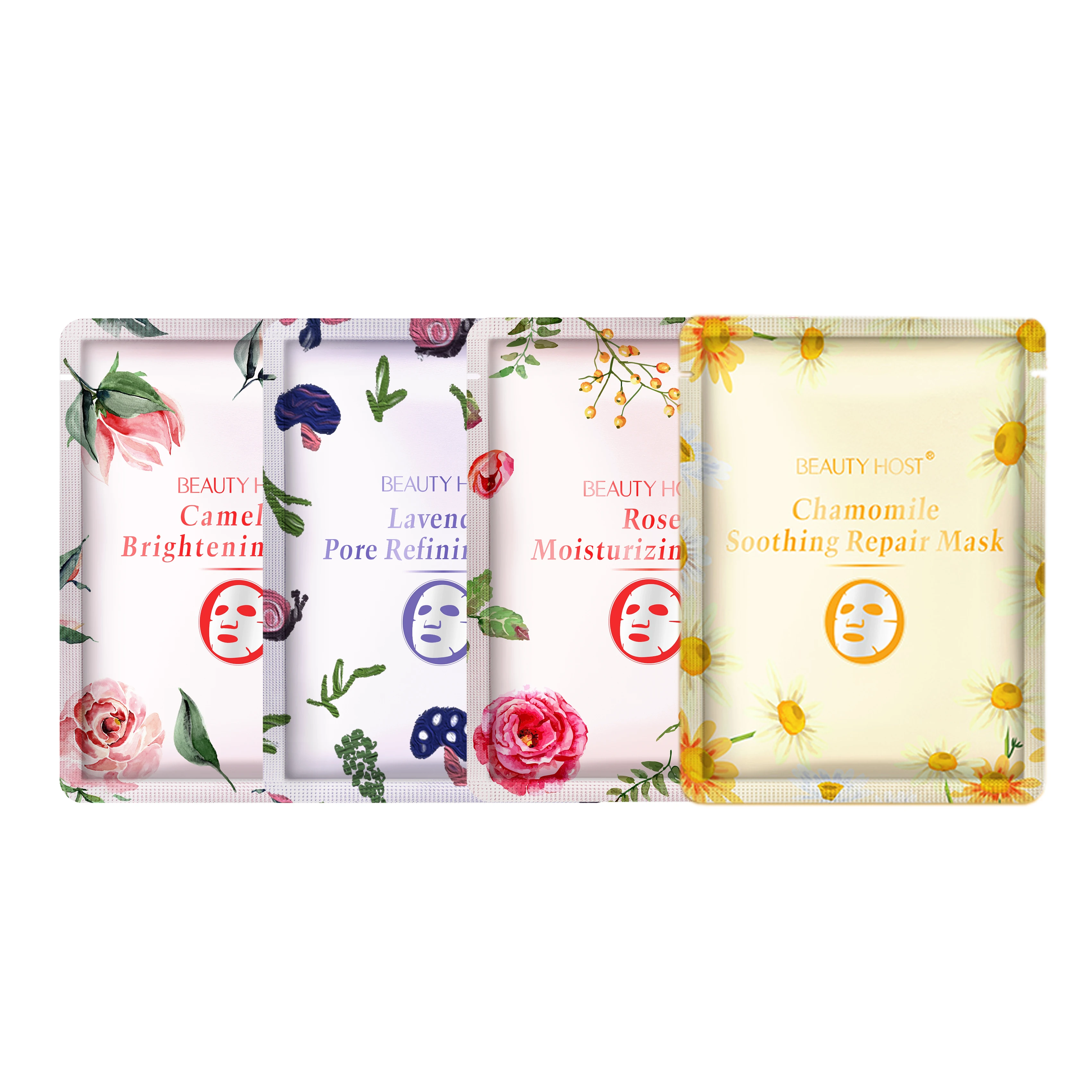 

Hydrating Moisturizing Face Mask Pure Flower Extracted Facial Mask