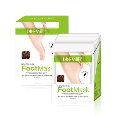 

DR RASHEL Moisturizing Whitening Exfoliating Peeling Natural Footmask Sock
