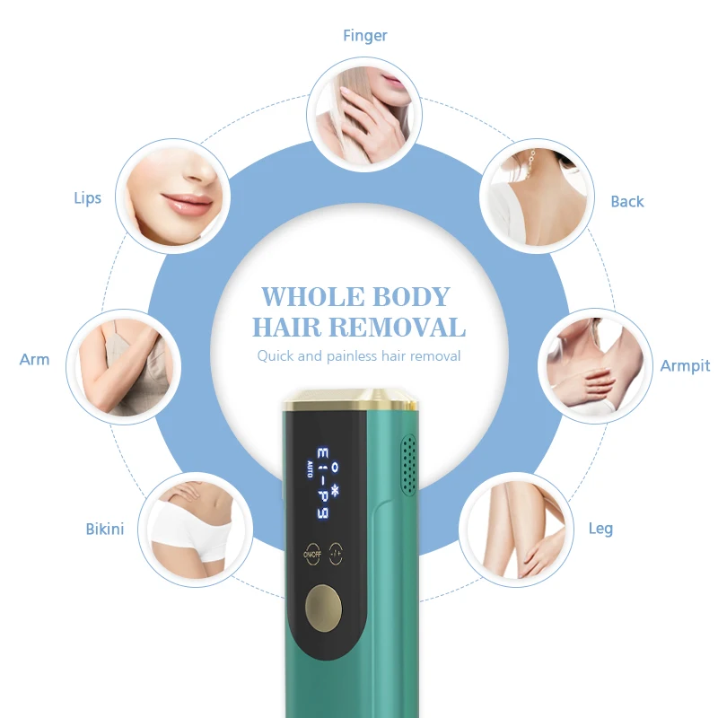 

2021 New Products Permanent Laser hair removal Painless IPL Hair Removal with 990,000 Flashing Times