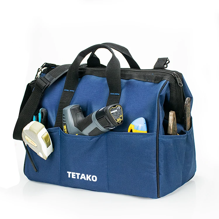 
Heavy Duty Durable tote Polyester Electrician work tools kit Shoulder electrical tool bag 