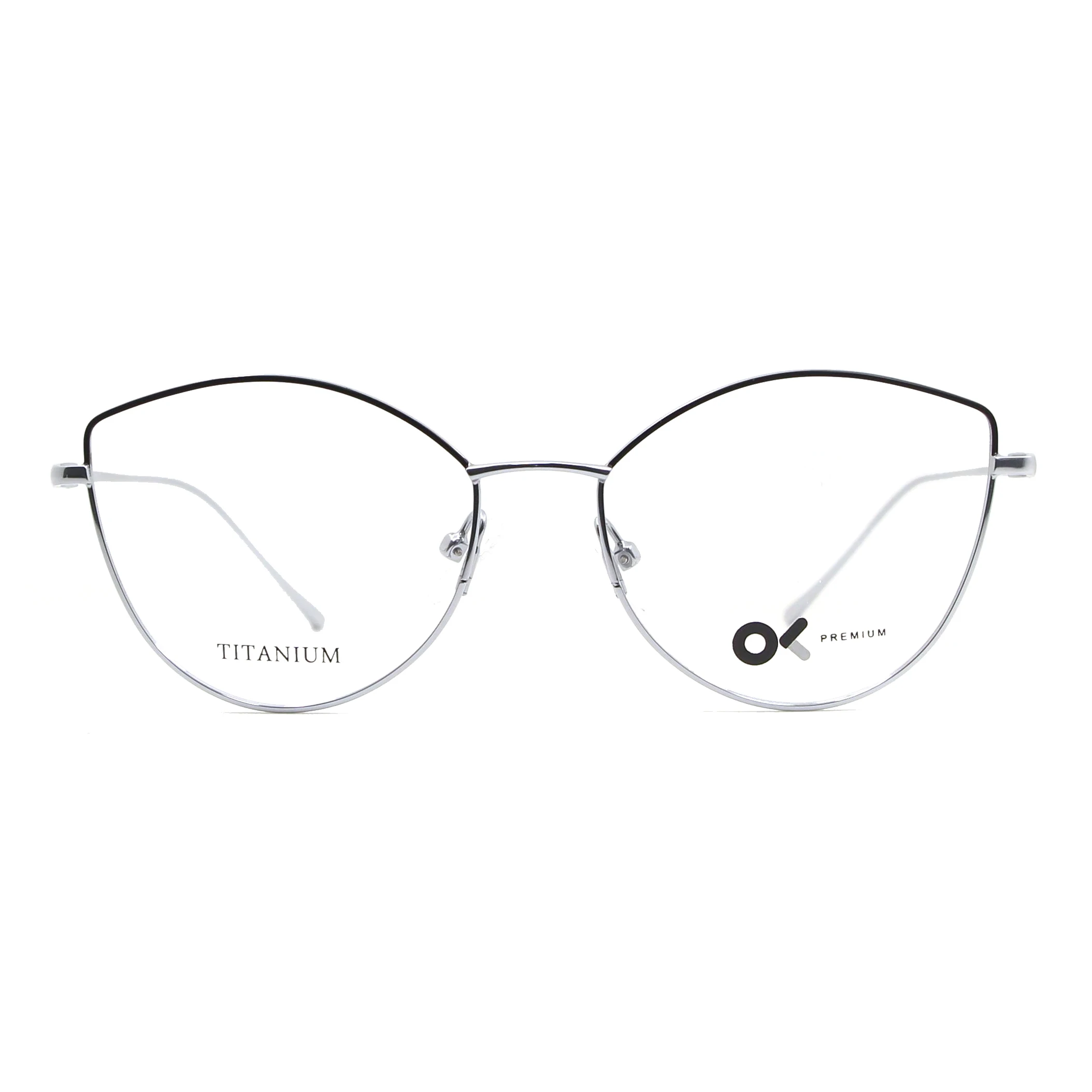 

IP99102 New fashion Cat style Titanium optical glasses Italy women eye glasses occhiali