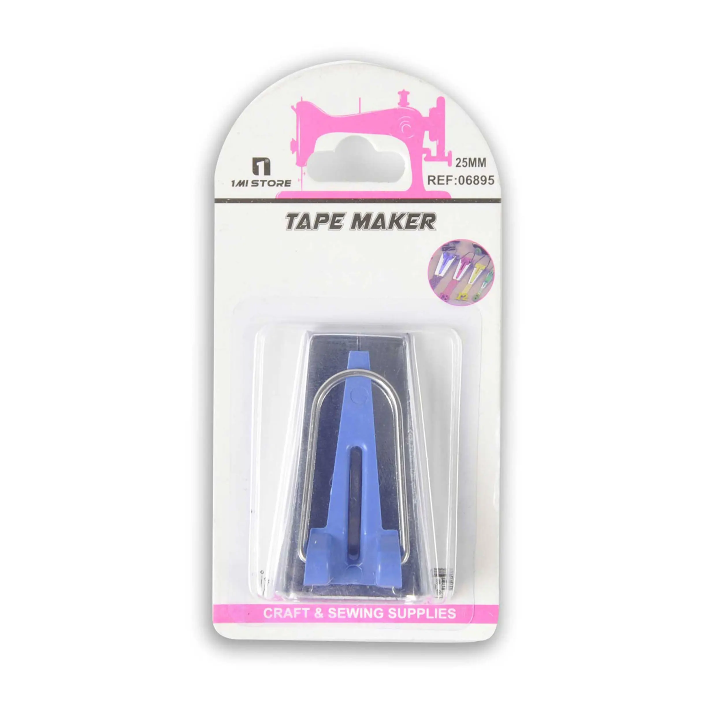 

High Quality Bias Tape Makers 25mm packed Binding Tool Sets Sewing Quilting Hemming Tools