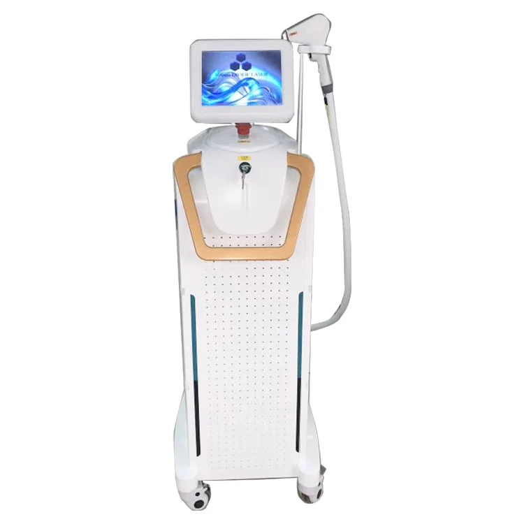 

Christmas Newest Hair Removal Bikini Triple Wavelength Diode Laser Non-channel 755/808/1064nm Whole Body Hair Removal Machine