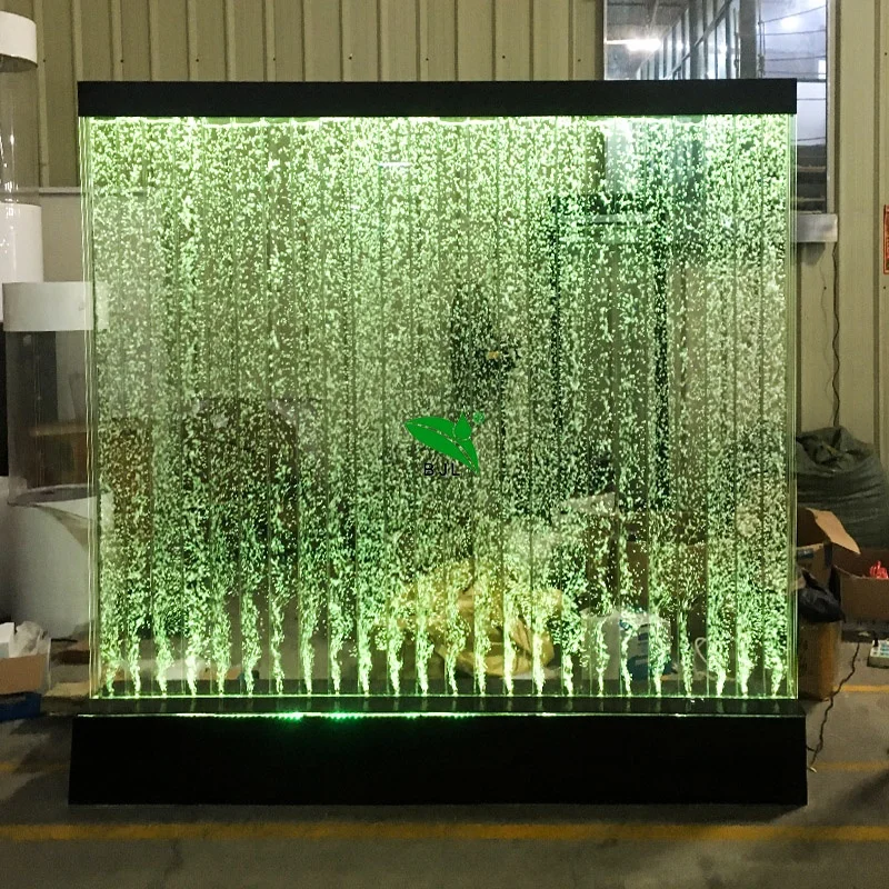

Restaurant Wedding Decoration LED Acrylic Water Bubble Panel Bubble Wall Screen, 16 colors changing