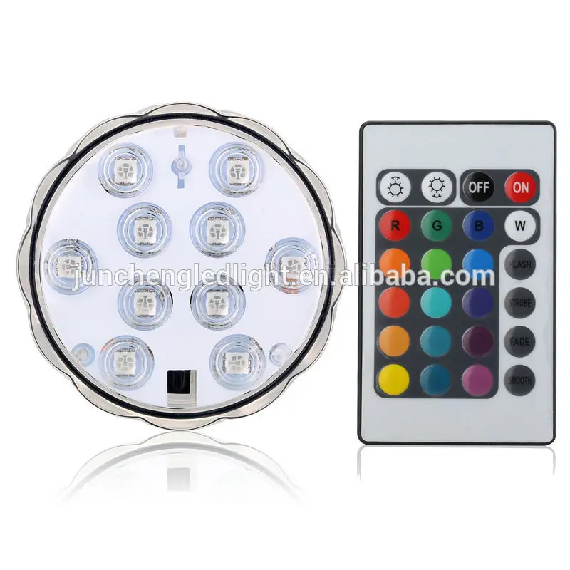 remote controlled submersible led light
