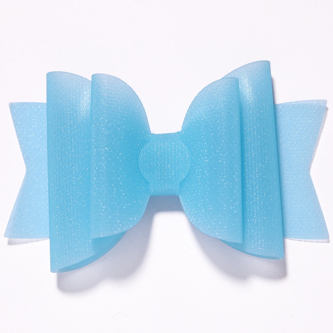 3.5inch Princess Pvc Hair Bows Hairgrips Hair Clip Girls Women Hair