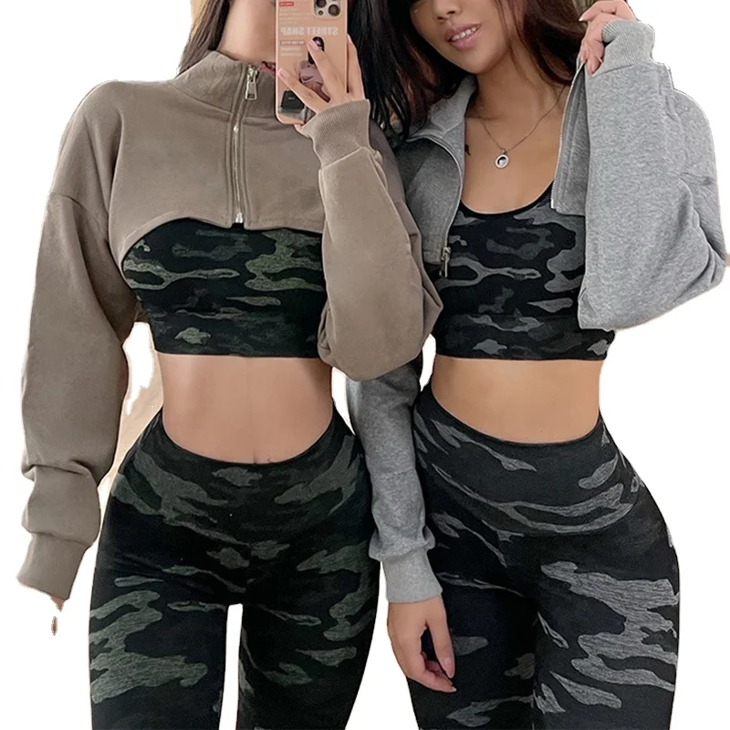 

Women's fashion long-sleeved sweater personality loose stand neck blouse, Picture