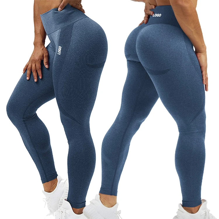 

Wholesale new style push up leggings hot sale high waisted workout womens gym seamless leggings, Customized colors