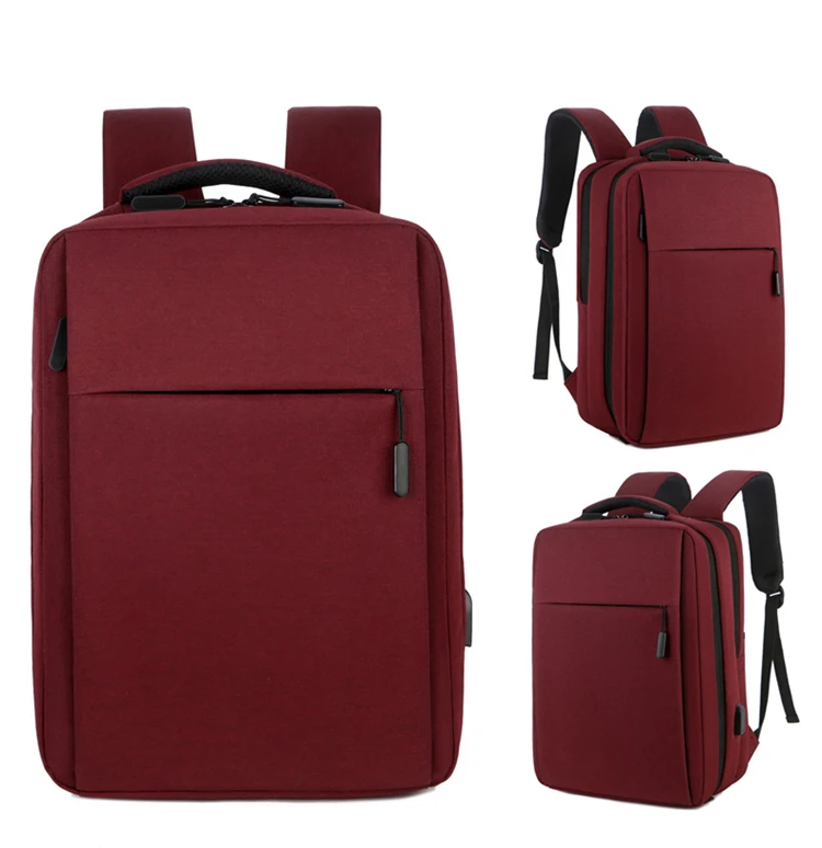 

Business leisure custom USB laptop backpack multifunctional computer bag large capacity waterproof Backpack fashion style