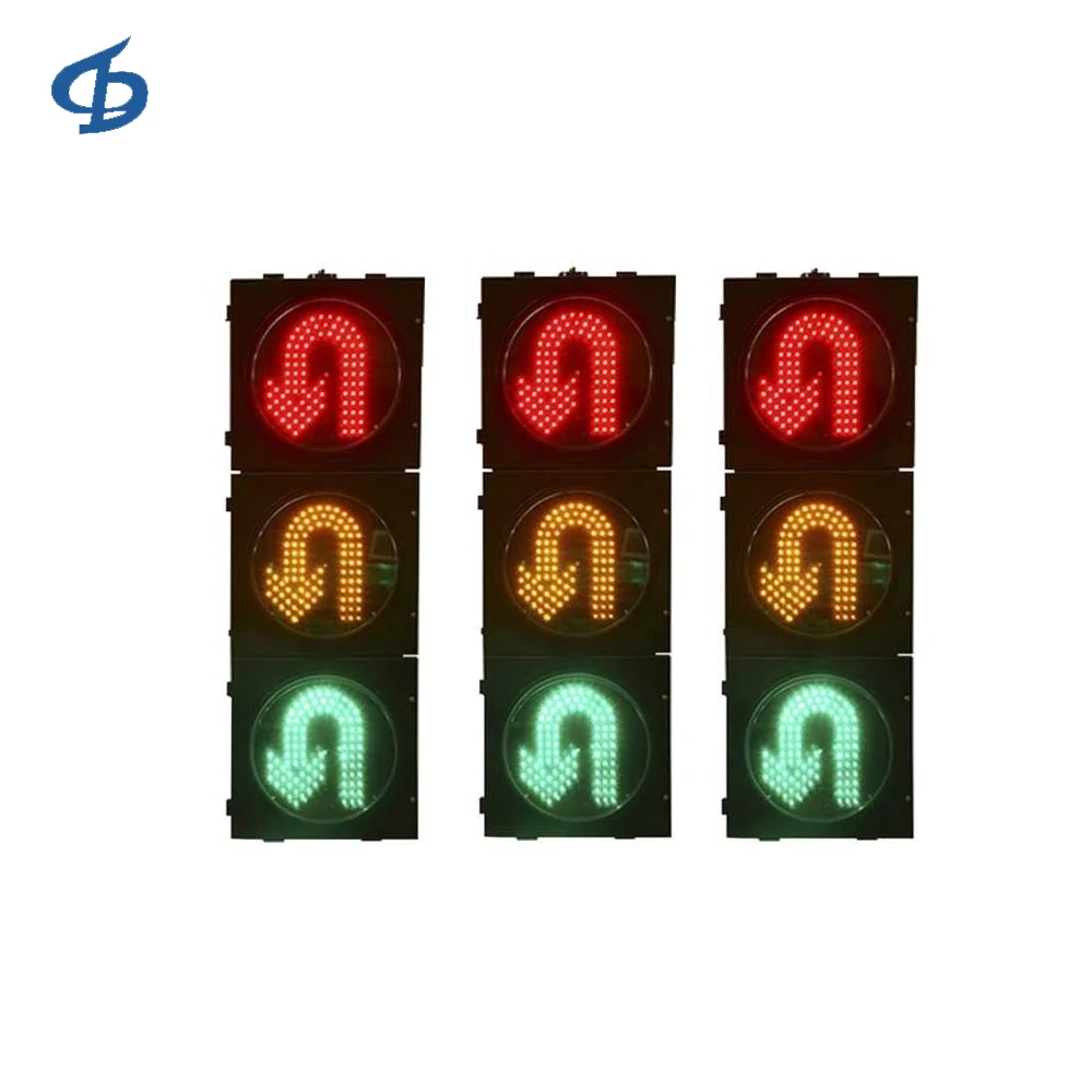 
China wholesales Led 3 Way Traffic Light Signal Stop 11