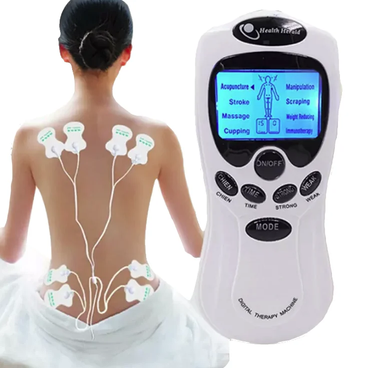 

8 Mode Electric Acupuncture Machine Body Massage Tens EMS Unit Digital Tens Machine