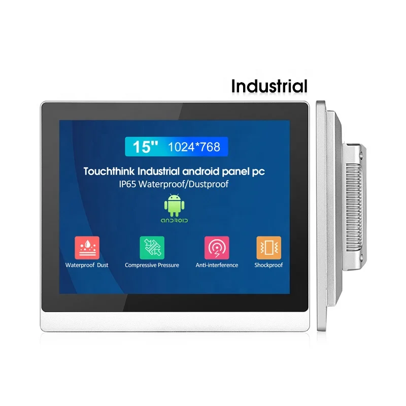 

industrial tablet pc 12.1 15 17 19 21.5 android 7.1 OS IP65 waterproof all in one